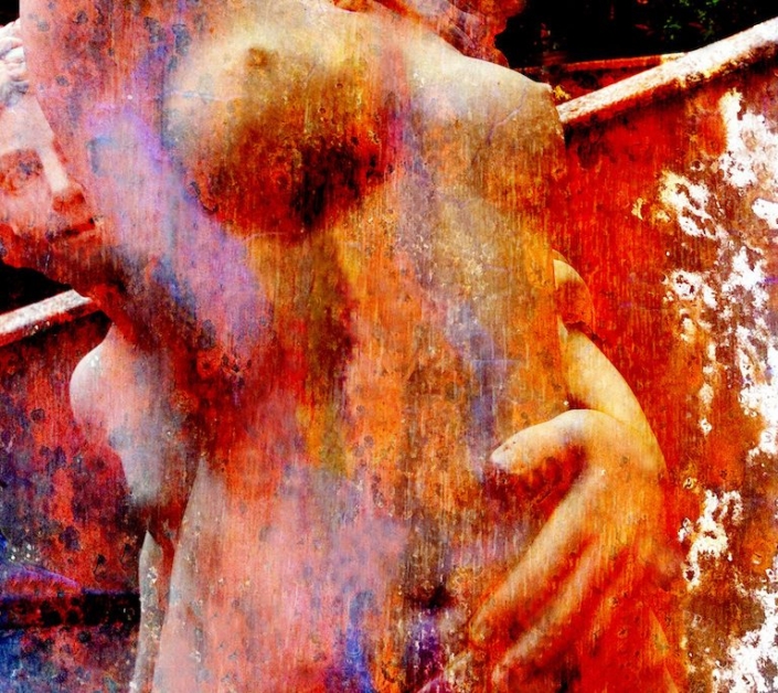 Enlacement de flammes